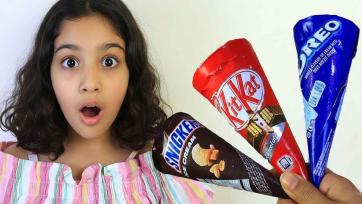 The Great Ice Cream Cone Challenge for Kids!