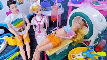 Barbie’s Baby Check-Up Adventure with Doctor and Nurse Toys