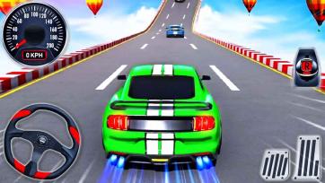 Super Car Race Adventure - Flying Ramp Challenge
