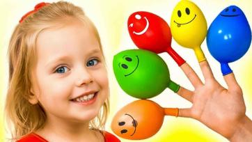 Balloon Color Friends Sing Nursery Rhymes and Teach Colors to Kids