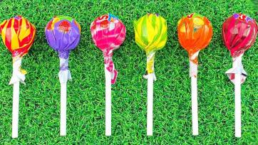 Colorful Lollipop Adventure: Sweet Surprises and Fun Candy Magic