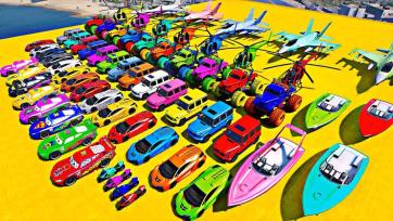 Super Bright Vehicle Party - Cars, Boats, Trucks and Jets