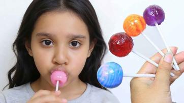 Rainbow Lollipop Magic - A Sweet Day Full of Colors and Smiles