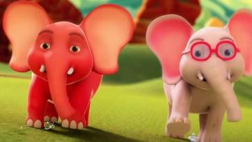 The Colorful Elephant Friends Adventure in the Sunny Valley