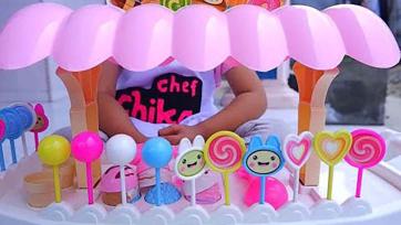 Candy Stand Playtime - Colorful Lollipops and Sweet Adventures for Kids