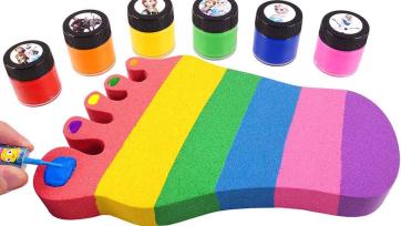 Rainbow Sand Magic - Colorful Ball Press Fun for Curious Kids