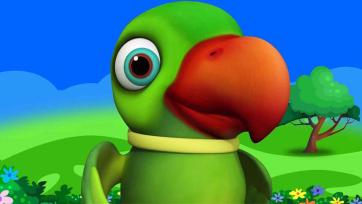 Colorful Parrot Surprise Toy Fun - Learn Colors with Magic Eggs