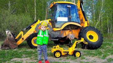 Little Builder and the Big Yellow Digger Adventure