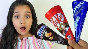 The Great Ice Cream Cone Challenge for Kids!